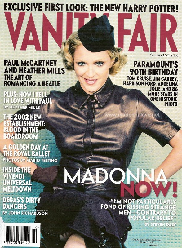 Vanity Fair October 2002 - USA