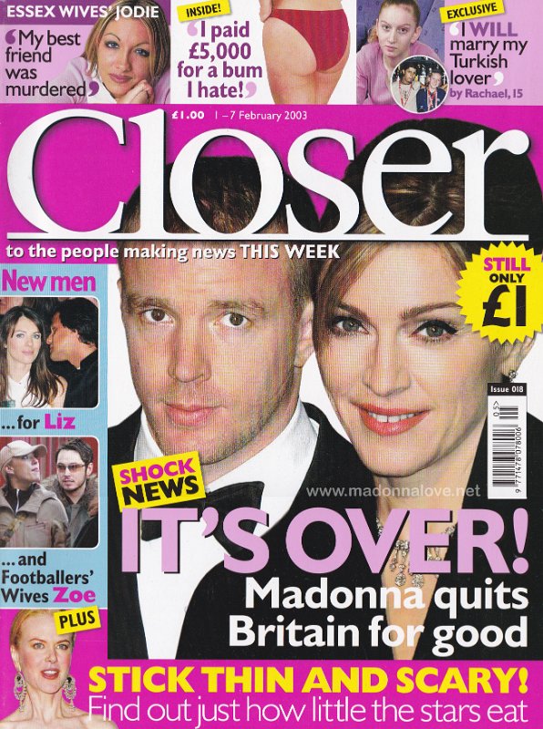 Closer February 2003 - UK