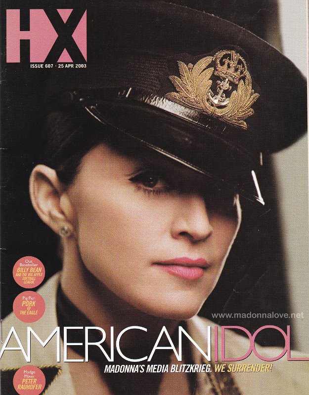 HX April 2003 - USA