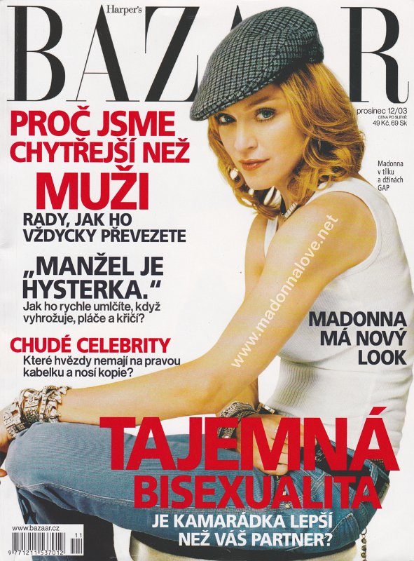 Harper's bazaar December 2003 - Czech Republic