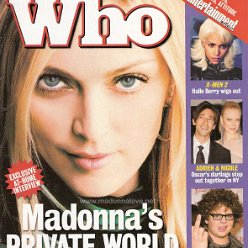Who May 2003 - Australia