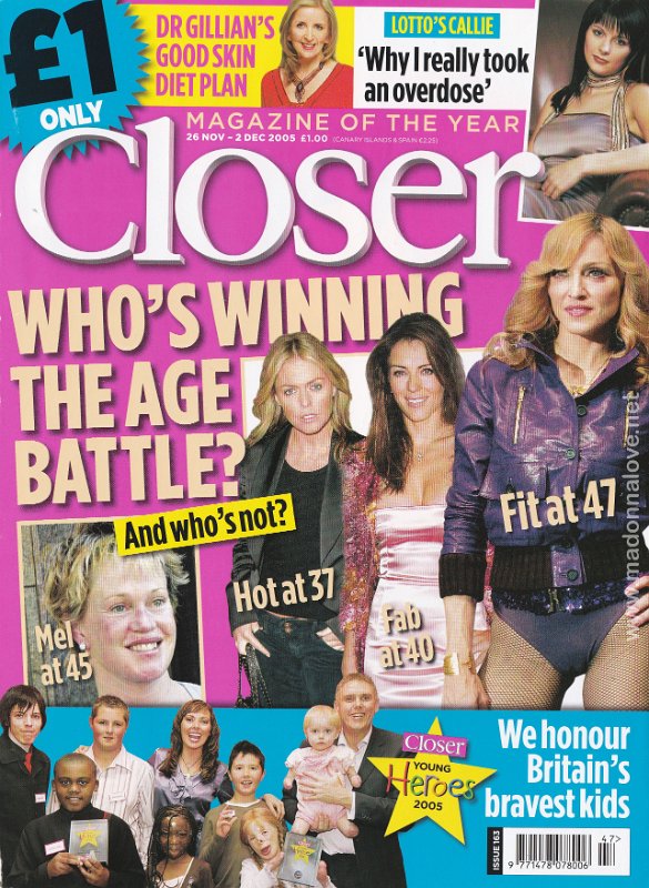 Closer December 2005 - UK