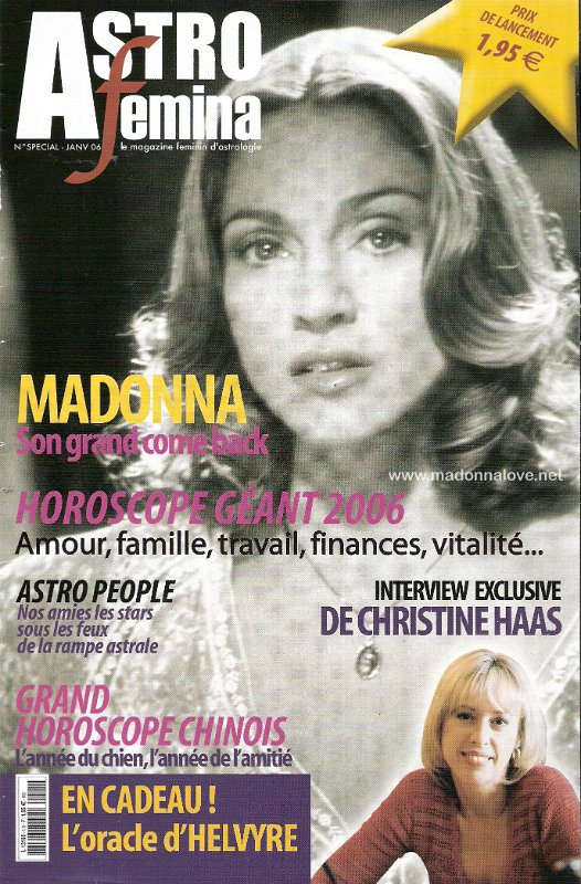 Astro Femina January 2006 - France