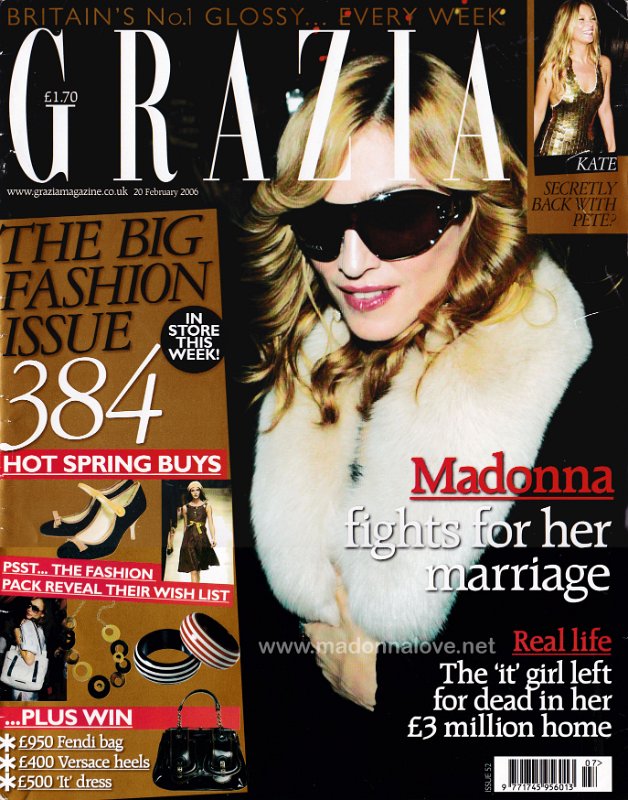 Grazia February 2006 - UK