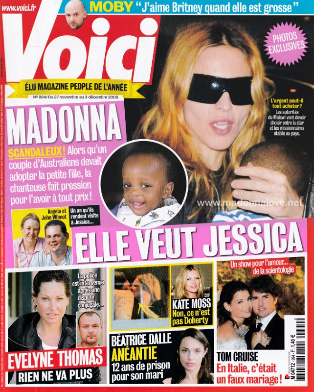 Voici November-December 2006 - France