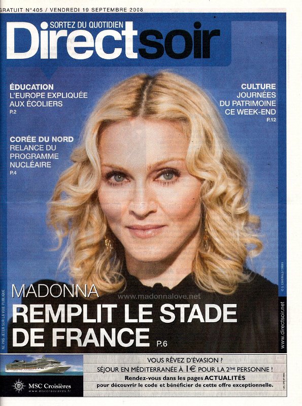 Directsoir September 2008 - France