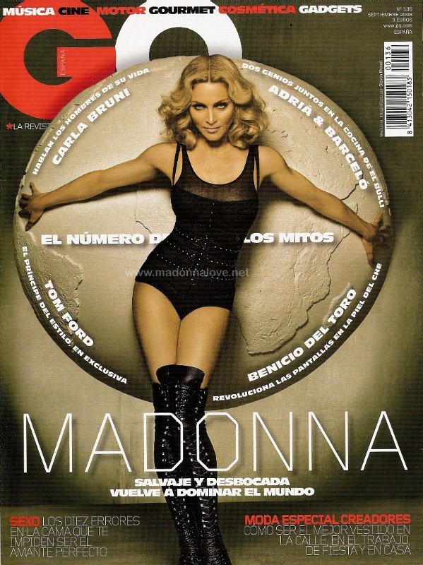 GQ September 2008 - Spain