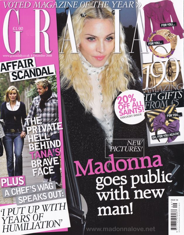 Grazia December 2008 - UK