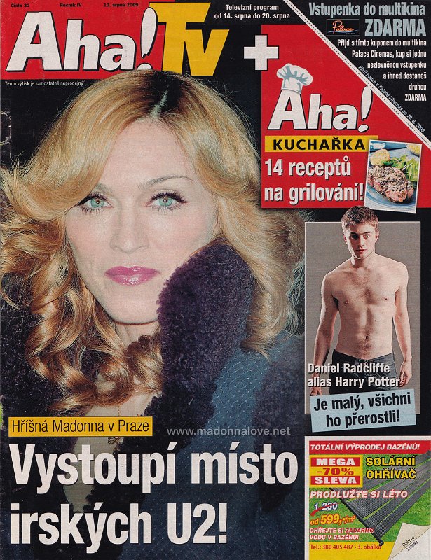 Aha! Tv August 2009 - Czech Republic