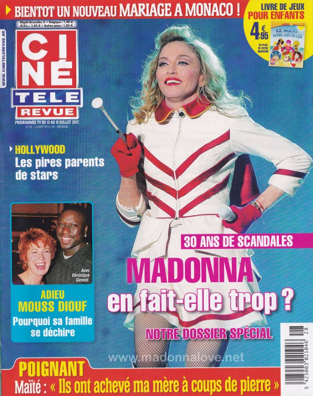 Cine Tele Revue July 2012 - Belgium