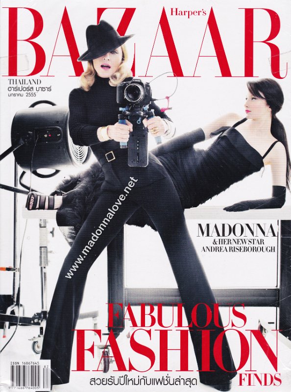 Harper's Bazaar January 2012 - Thailand