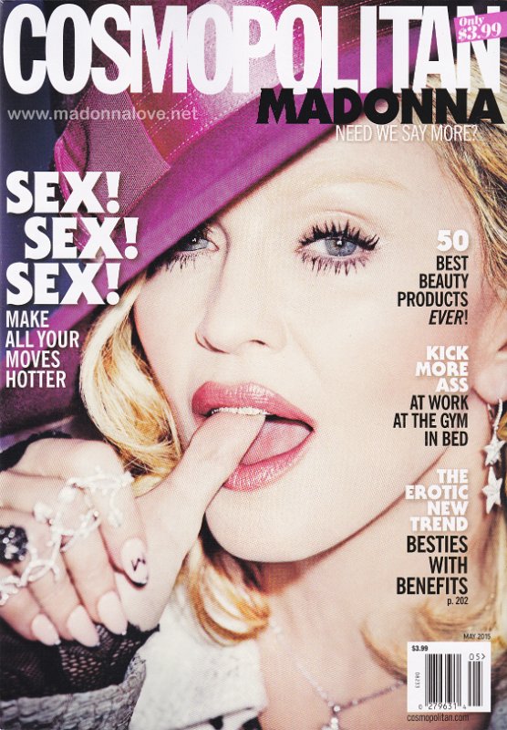 Cosmopolitan (cover 2 pink hat) May 2015 - USA