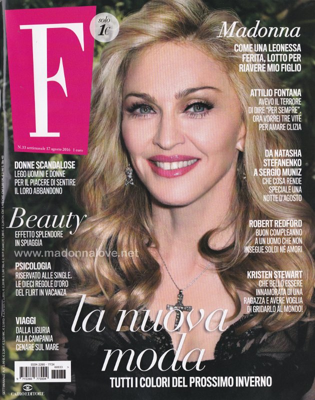 F August 2016 - Italy