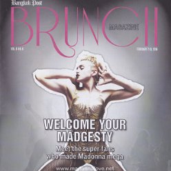 Bangkok post Brunch magazine February 2016 - Thailand