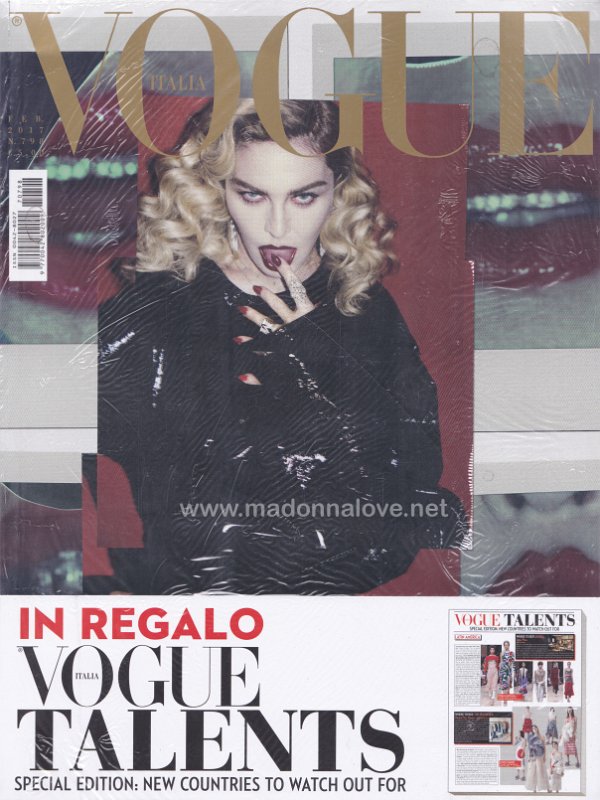 Vogue Italia (The polaroid issue) - cover 1 - February 2017 - Italy