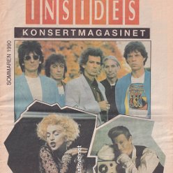 Insides Konsertmagasinet - Summer 1990 - Sweden