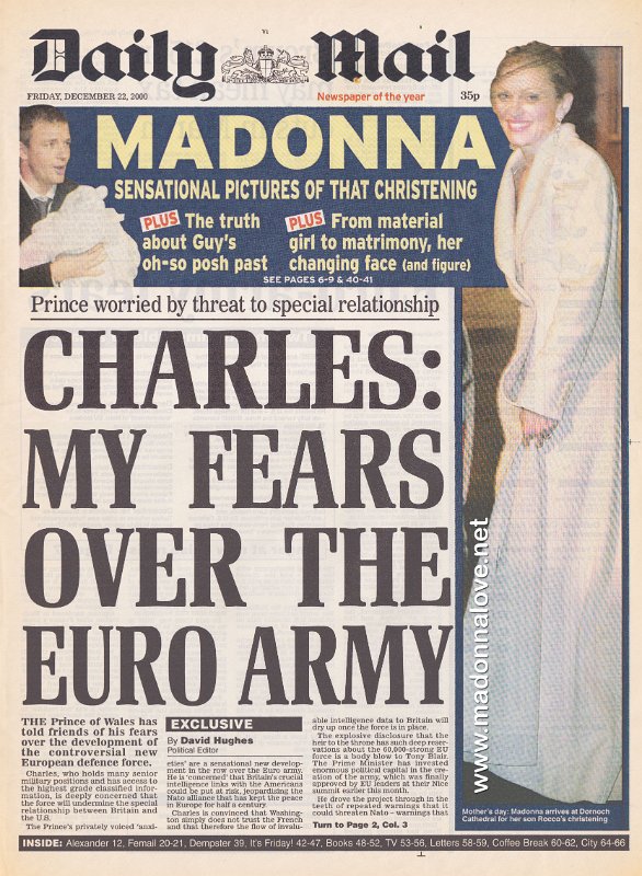 Daily Mail - 22 December 2000 - UK