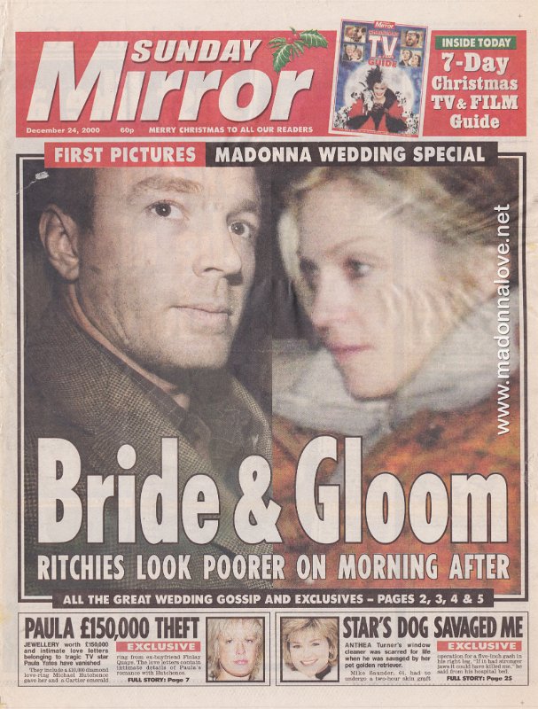 Sunday Mirror - 24 December 2000 - UK