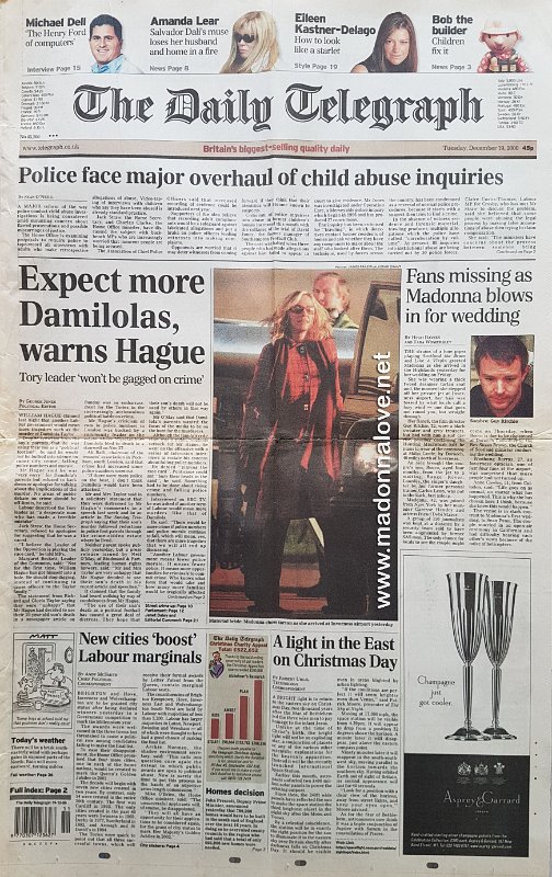 The Daily Telegraph - 19 December 2000 - UK