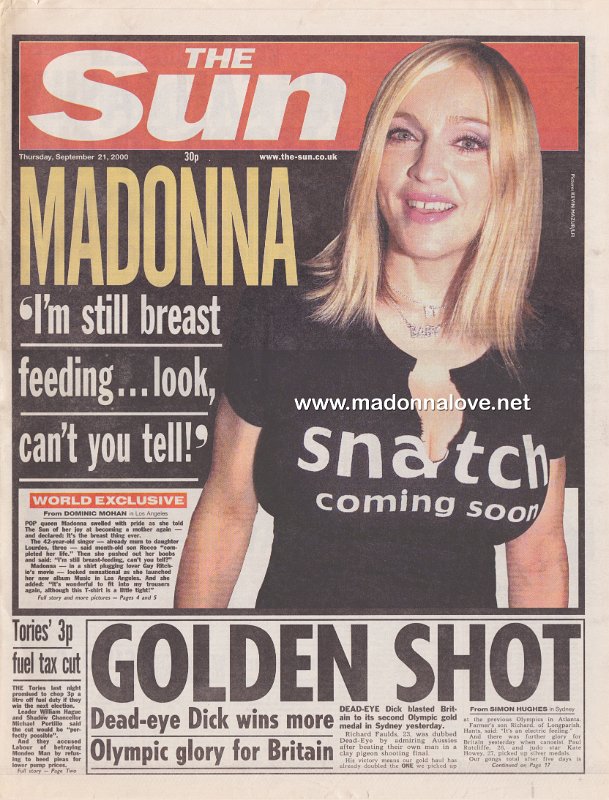 The Sun - 21 September 2000 - UK