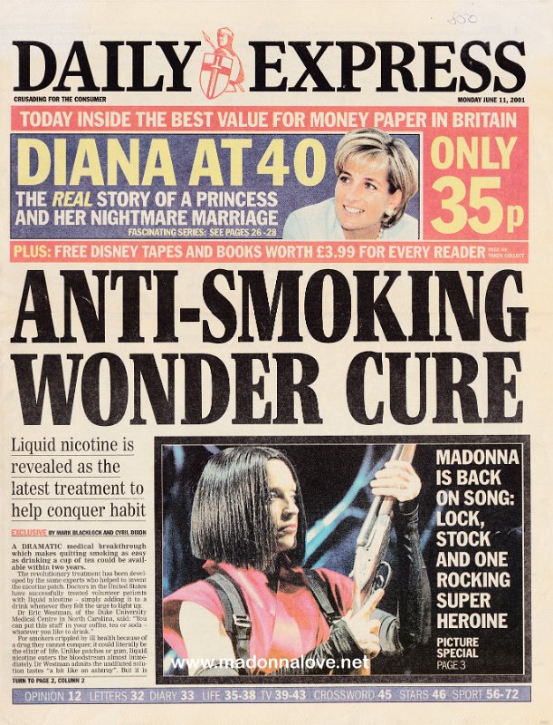 Daily Express - 11 June 2001 - UK