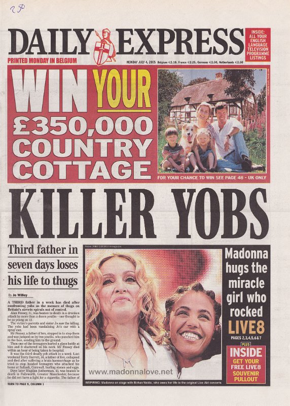 Daily Express - 4 July 2005 - UK