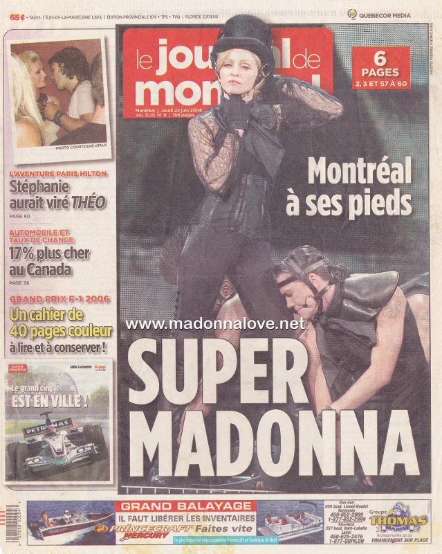 Le Journal de Montreal - 22 June 2006 - Canada