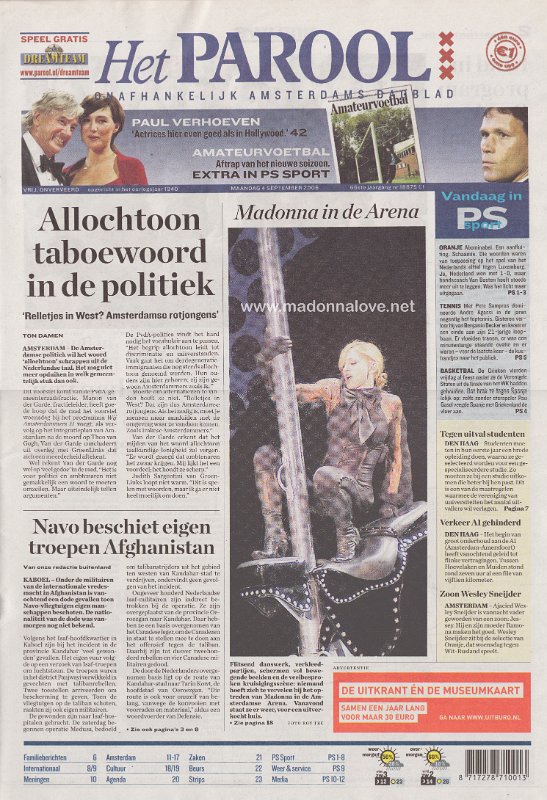 Parool - 4 September 2006 - Holland