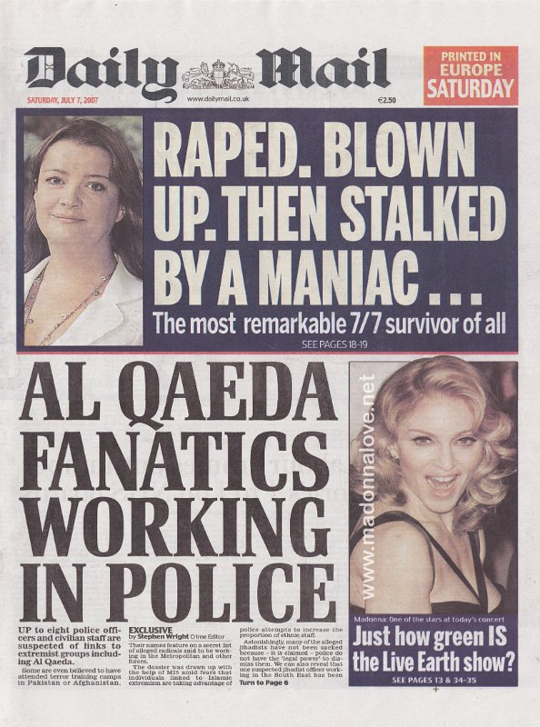 Daily Mail - 7 July 2007 - UK