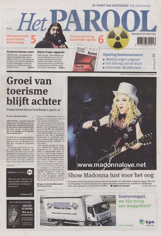 Parool - 3 September 2008 - Holland