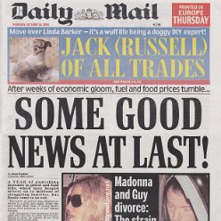 Daily Mail - 16 October 2008 - UK
