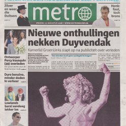 Metro - 15 August 2008 - Holland