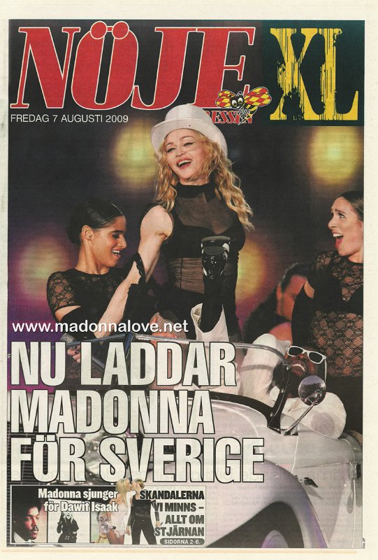 Noje XL Expressen - 7 August 2009 - Sweden