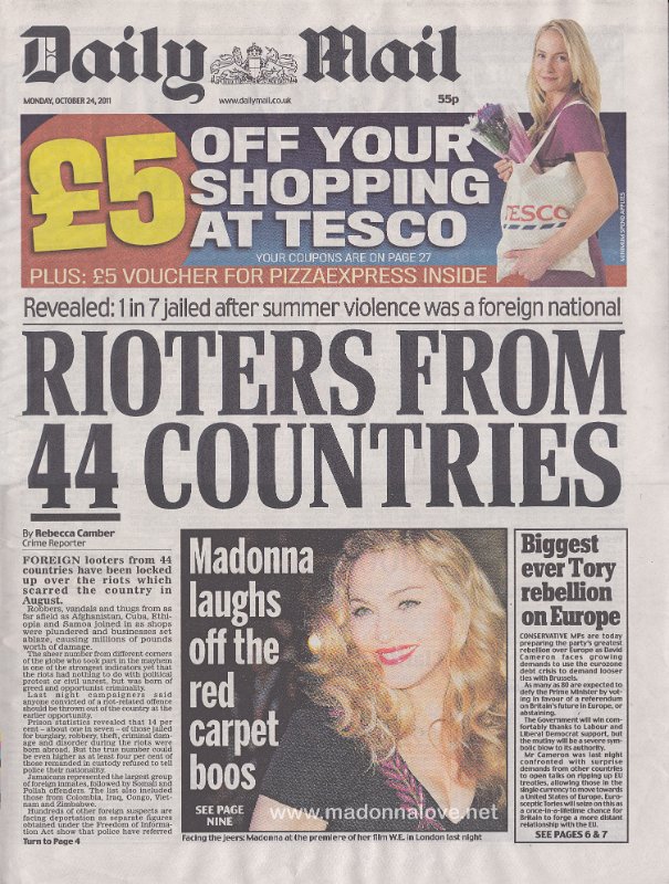 Daily Mail - 24 October 2011 - UK