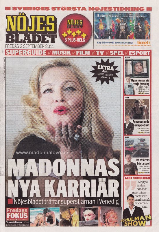 Nojes Bladet - 2 September 2011 - Sweden