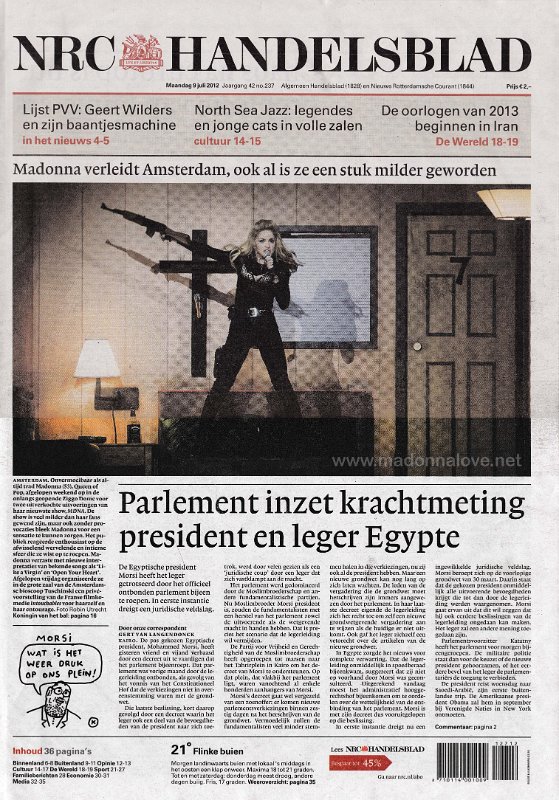 NRC Handelsblad - 9 July 2012 - Holland