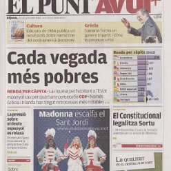 El Punt Avui - 21 June 2012 - Spain