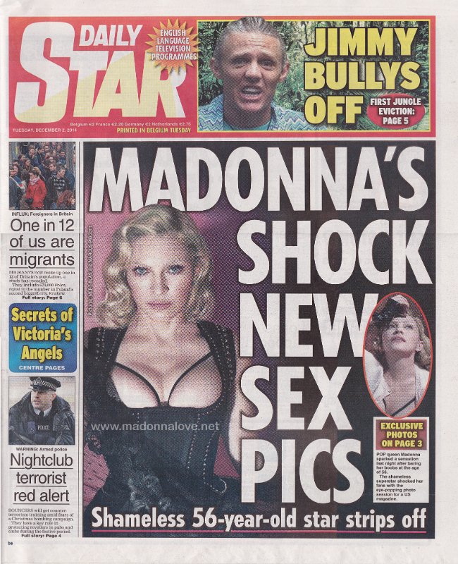 Daily Star - 2 December 2014 - UK