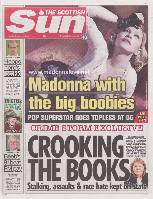 The Scottish Sun - 2 December 2014 - Scotland