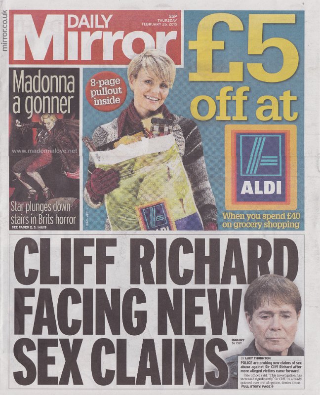 Daily Mirror - 26 February 2015 - UK