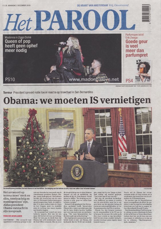 Het Parool - 7 December 2015 - Holland