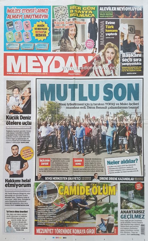 Meydan - 24 May 2015 - Turkey