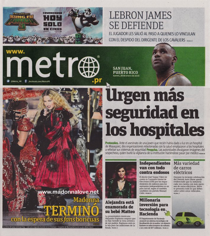 Metro - 28 January 2016 - Puerto Rico
