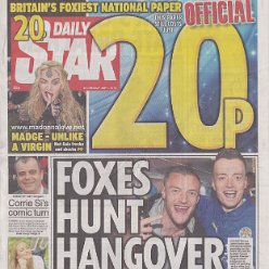 Daily Star - 4 May 2016 - UK