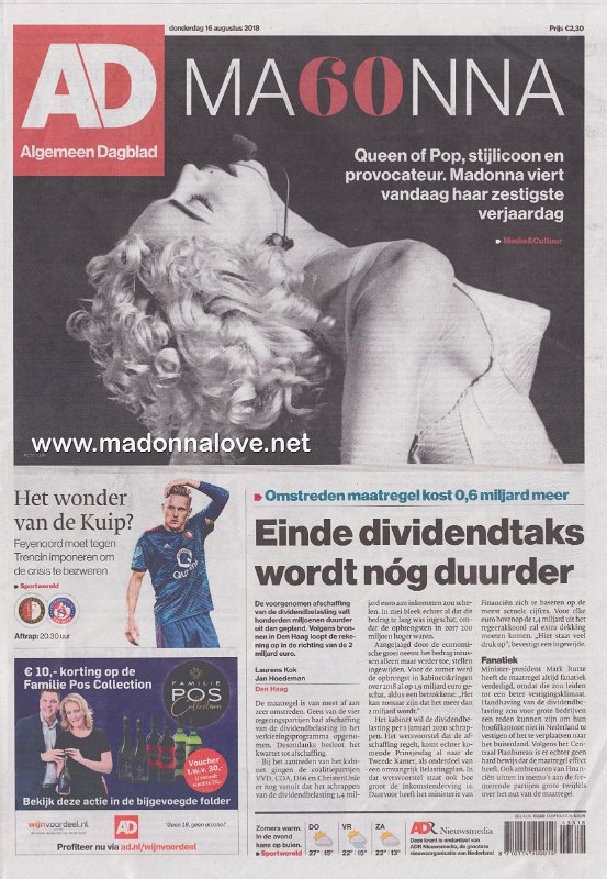Algemeen Dagblad - 16 August 2018 - Holland