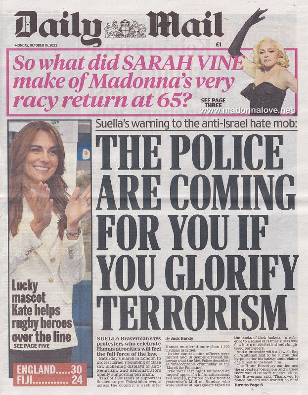 Daily Mail - 16 October 2023 - UK