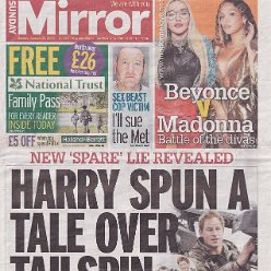 Sunday Mirror - 22 January 2023 - UK